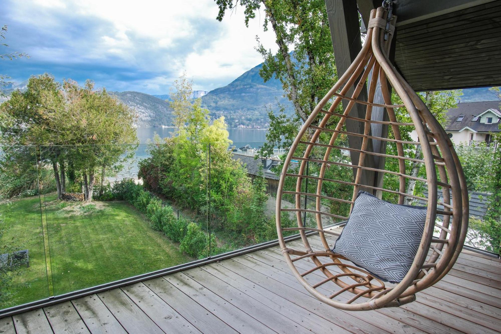 Villa Caroline, Lac D'Annecy Duingt Eksteriør billede