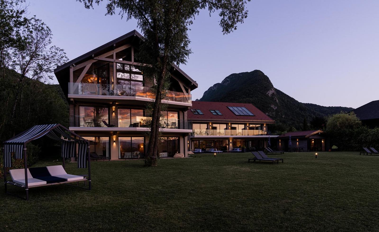 Villa Caroline, Lac D'Annecy Duingt Eksteriør billede